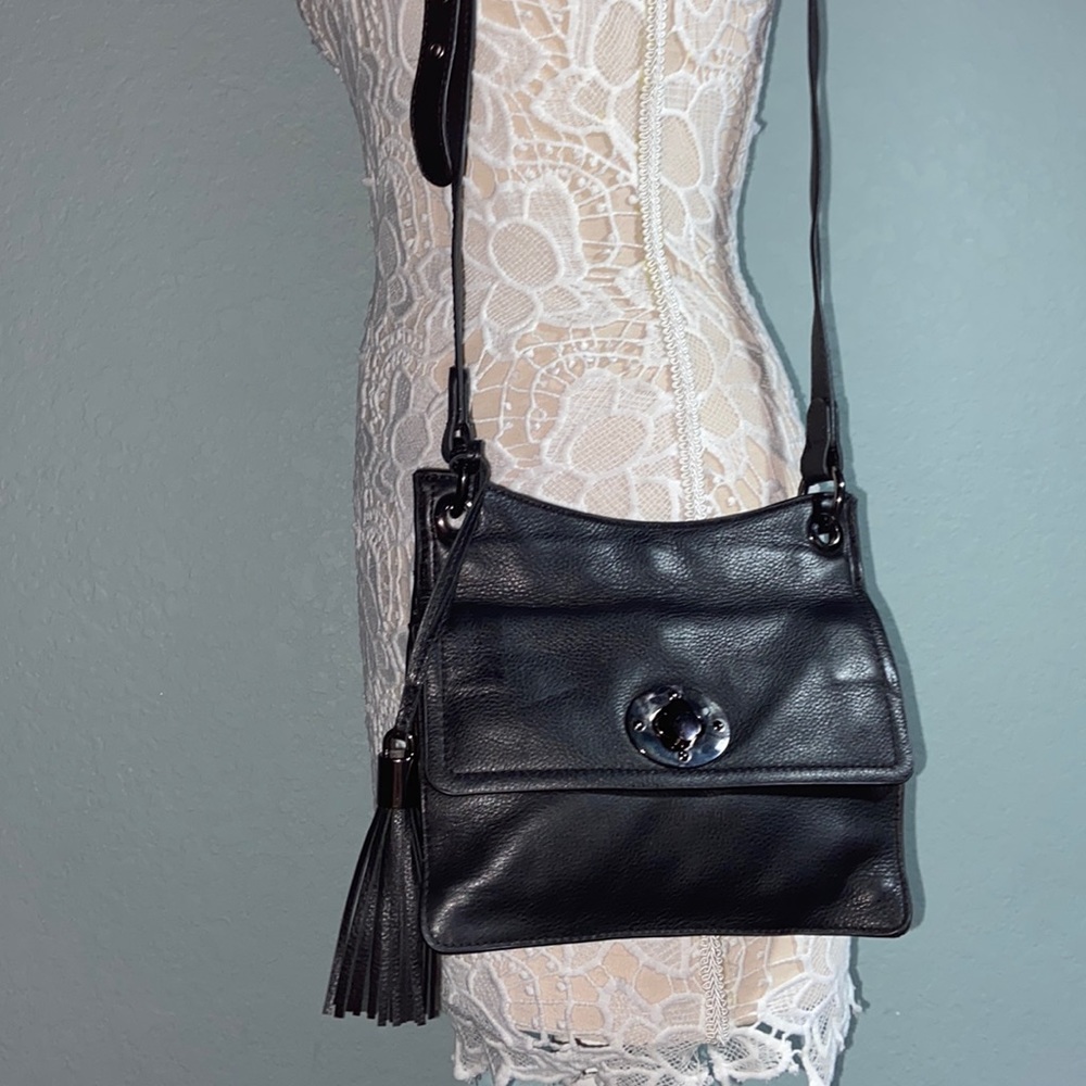 EUC Clements Ribeiro leather Crossbody bag
